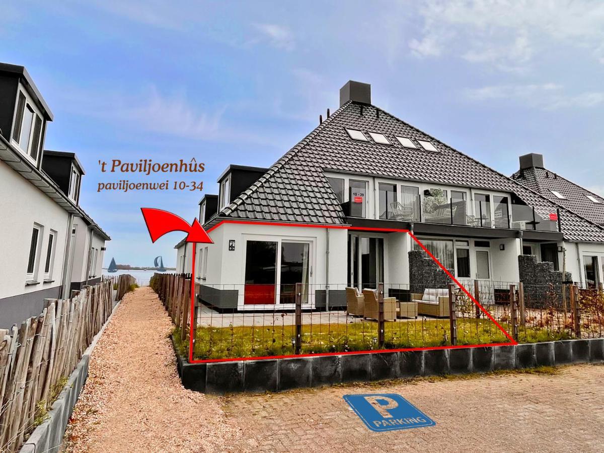 't Paviljoenhûs bij Sneekermeer Offingawier Extérieur photo
